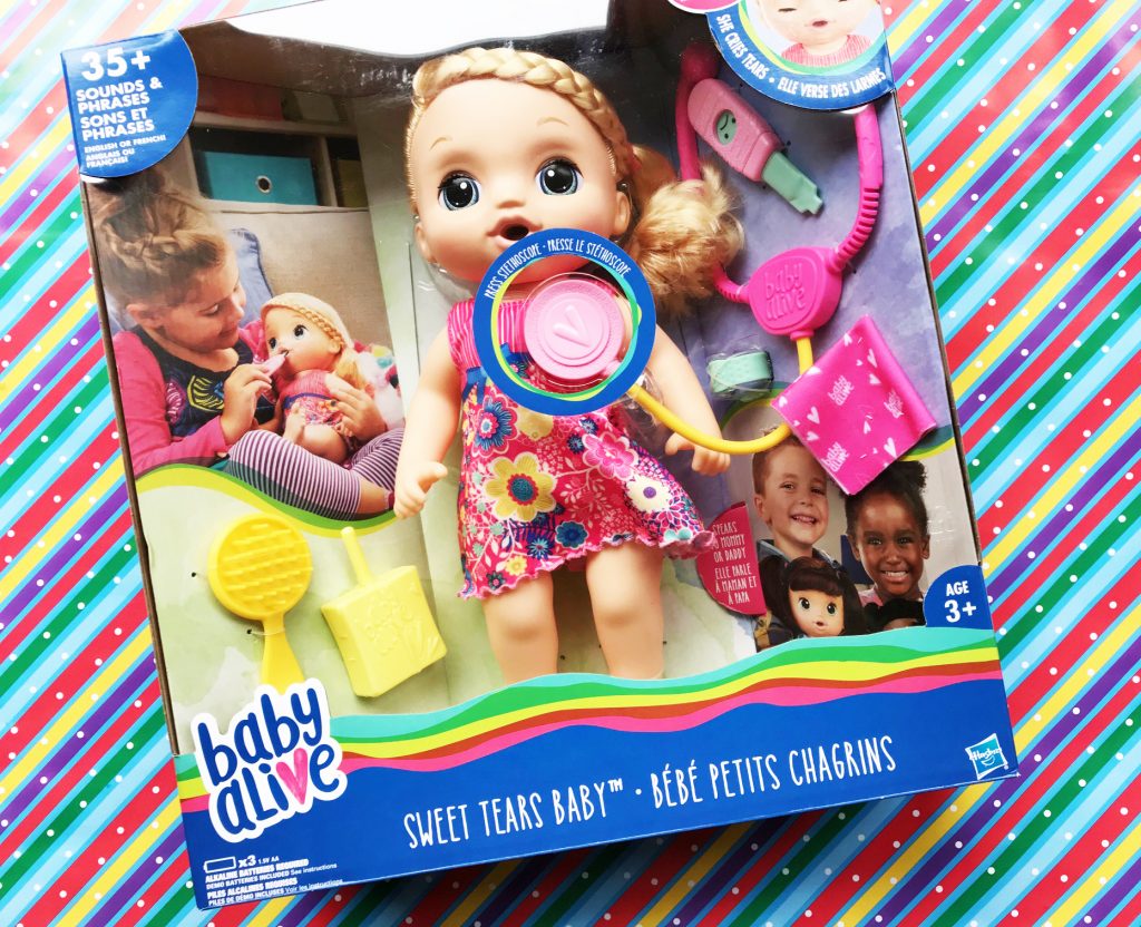 Baby alive sweet hot sale tears not working