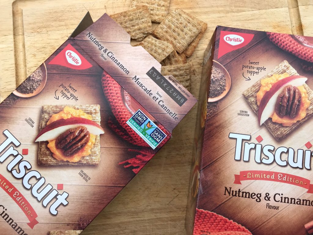 Triscuit Nutmeg and Cinnamon