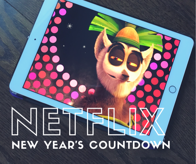 Netflix New Year's countdown