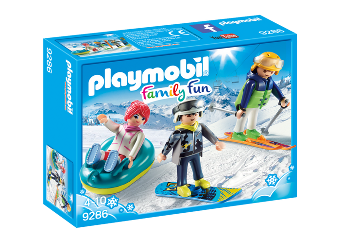 Playmobil winter sports trio
