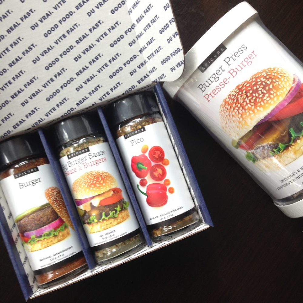 Make a Better Burger with Epicure Giveaway My Family Stuff