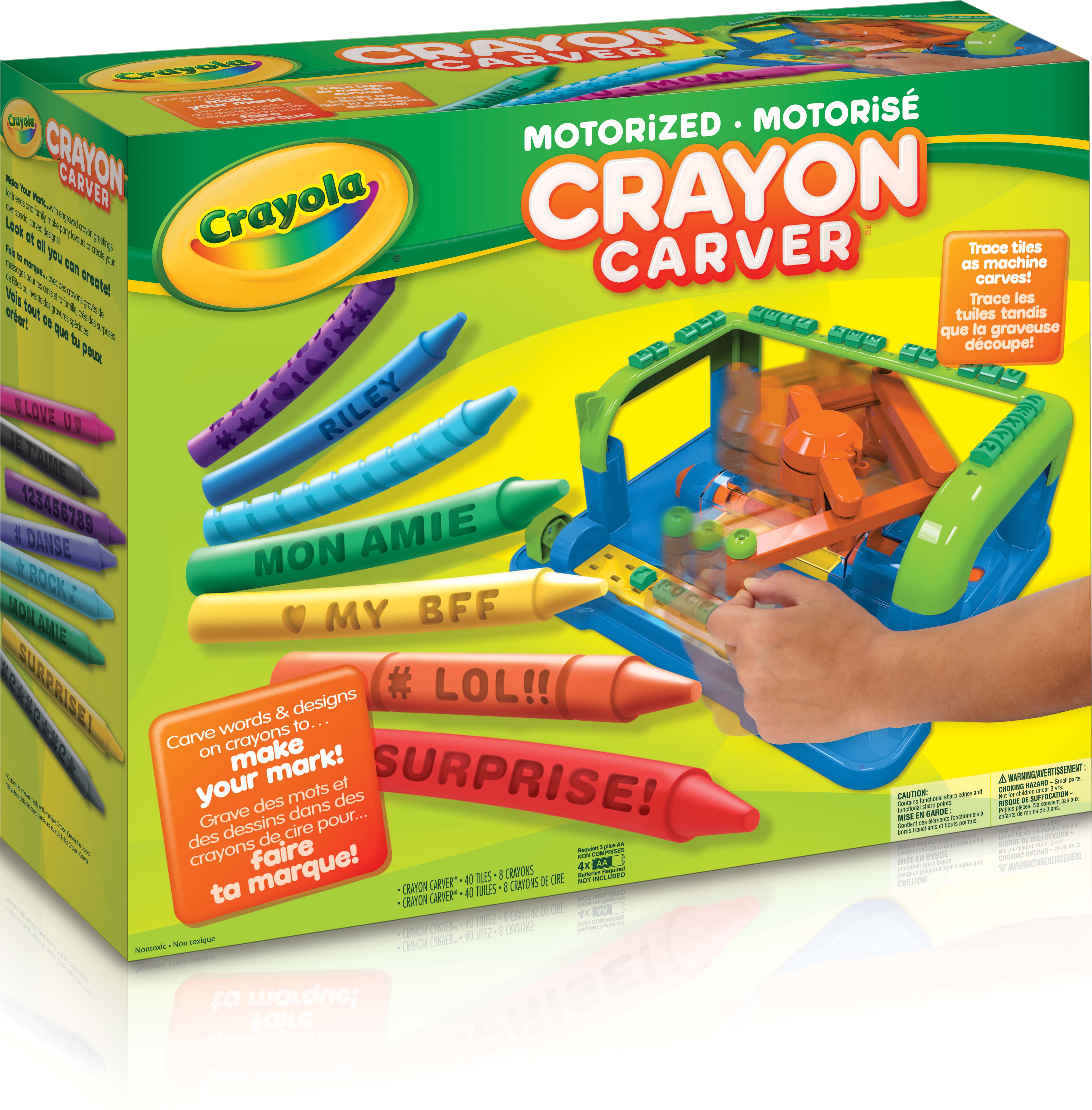 Personalize your Crayons with the Crayola Crayon Carver Giveaway My