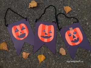 DIY: Halloween banner