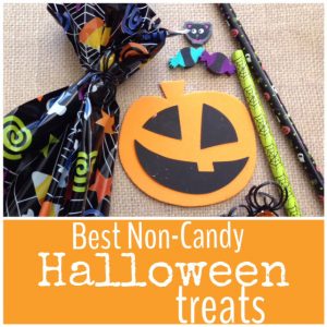 Non-candy Halloween treats