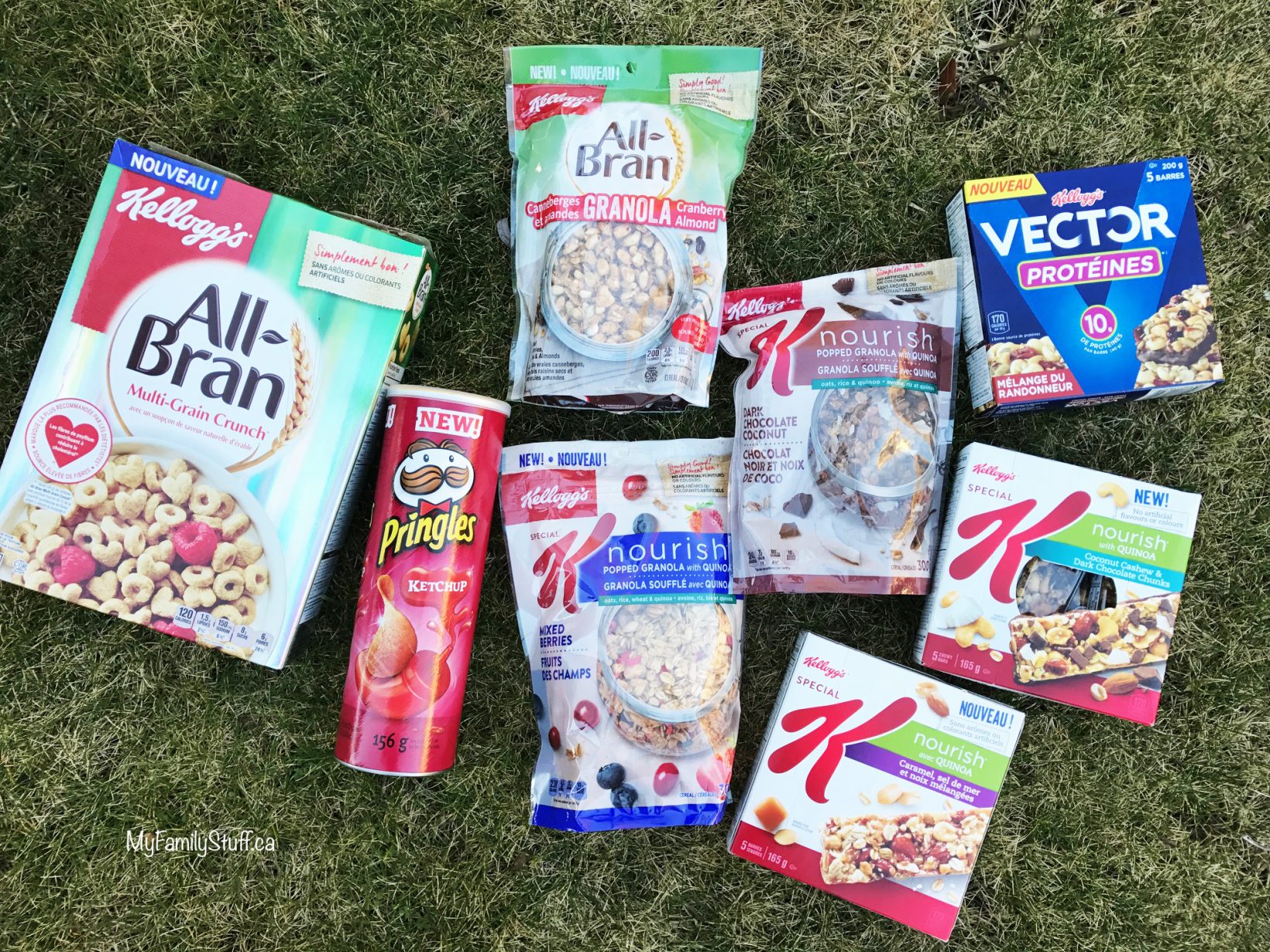 NEW Kellogg's Products you Must Try + Giveaway My Family Stuff