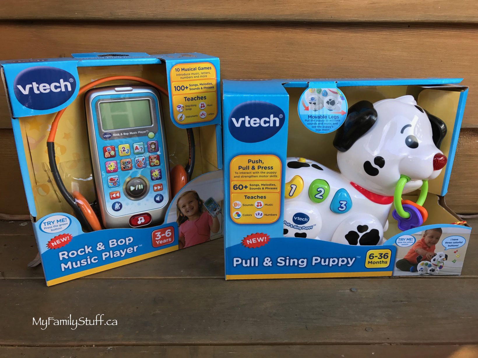 New Baby and Toddler Toys by Vtech My Family Stuff