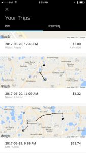 Uber in Orlando, Florida