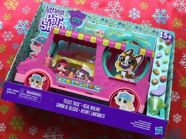 littlest pet shop treats truck playset