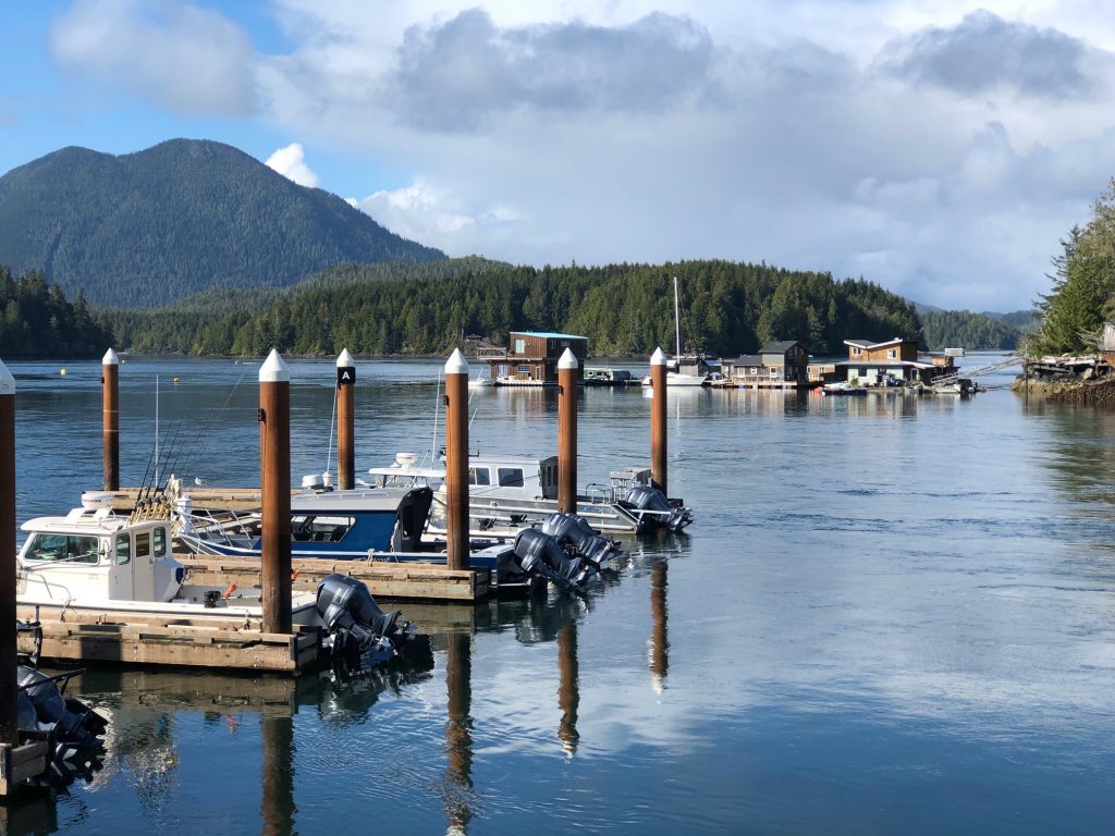 Tofino Marina Resort view