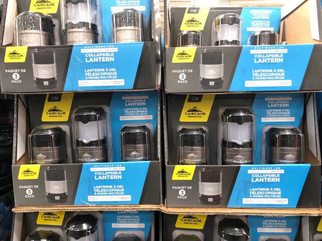 Collapsable lantern at Costco