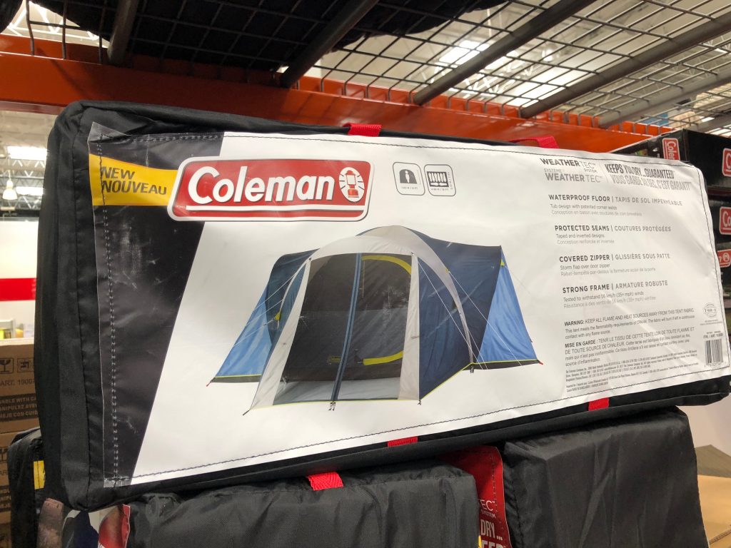 Coleman Tent at Costco