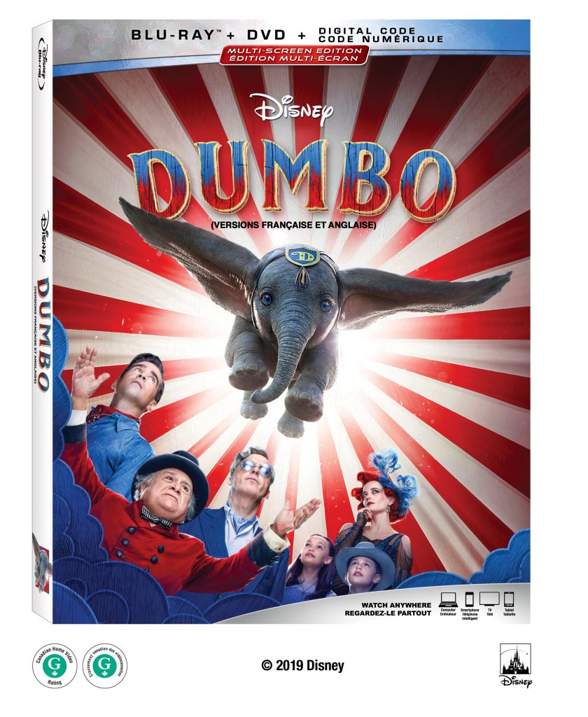 Disney's Dumbo now on DVD and Blu-Ray