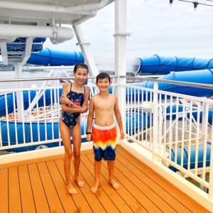 Norwegian Joy Pool deck