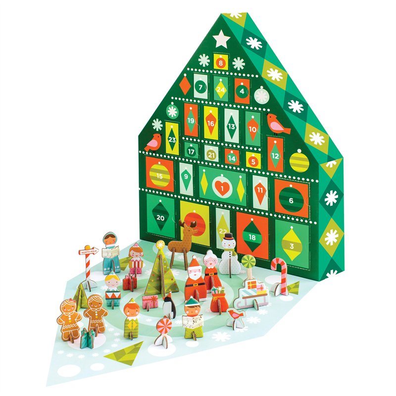 Tree Pop-Out Advent Calendar