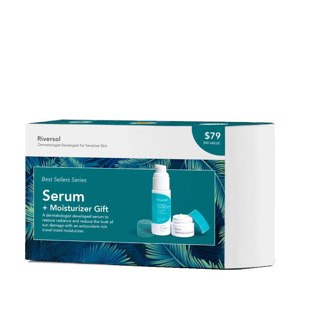 Riversol Serum and moisturizer gift pack