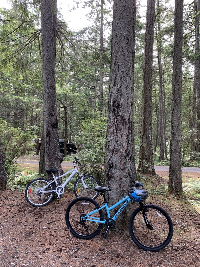 BC Campground bikes