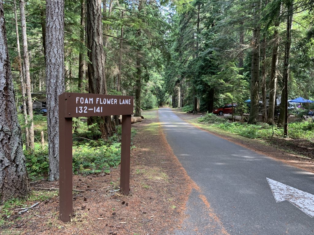 Rathtrevor Campground Sign