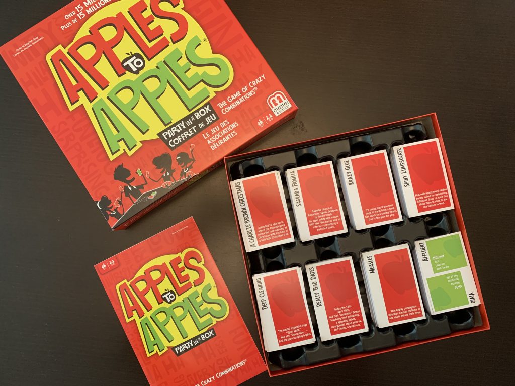 Apples to Apples game