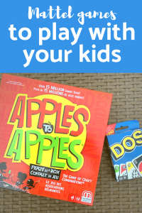 Mattel Games to play with your kids #Gamenight