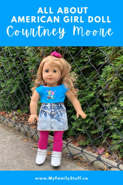 American Girl Doll Courtney Moore: An '80s Cool Kid - My Family Stuff