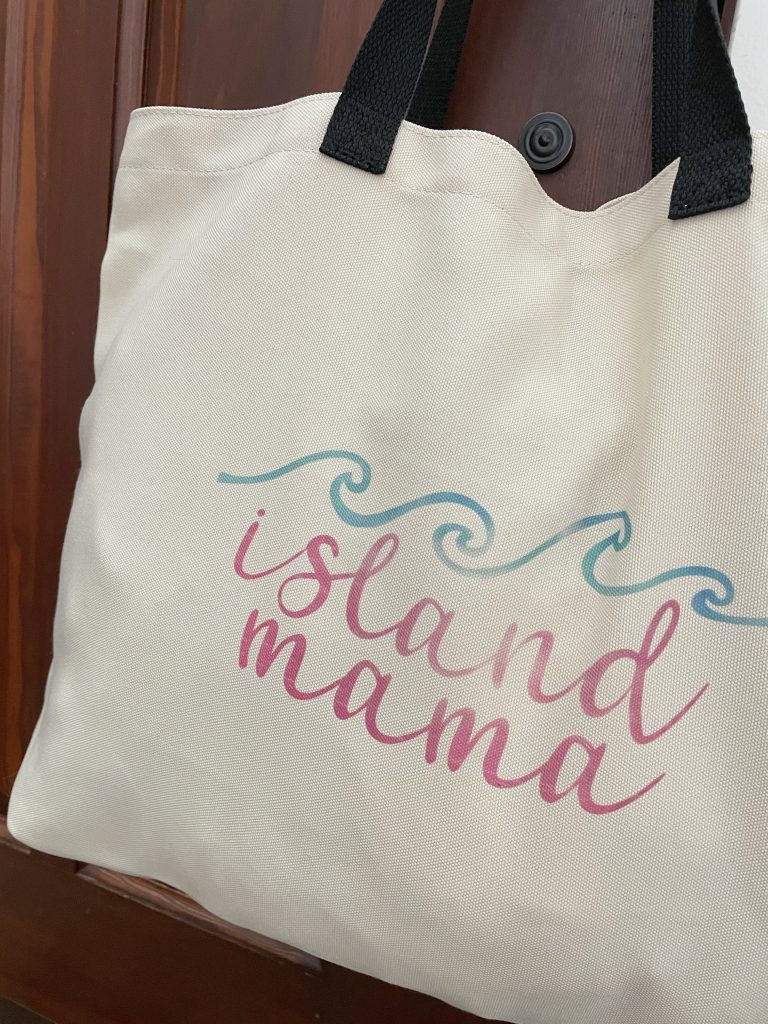 Cricut Island Mama Tote