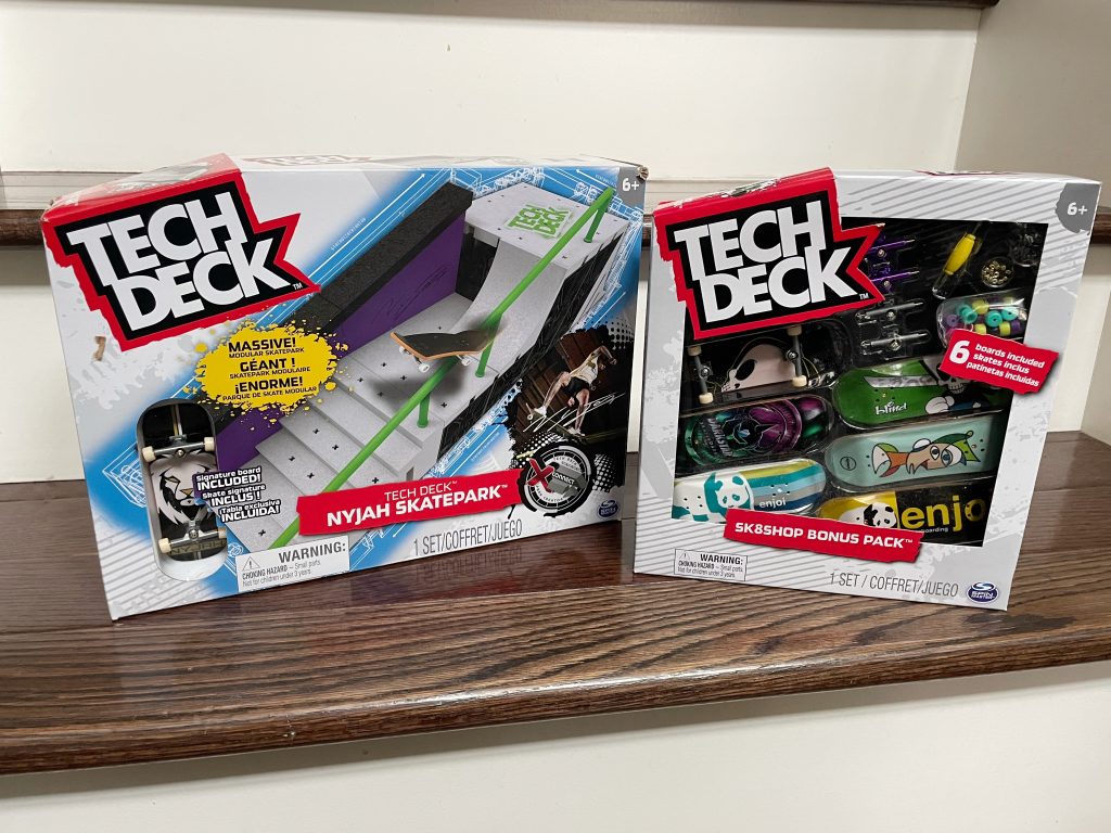 Tech Deck - Play and Display - Finger Skate - Coffret de Skate