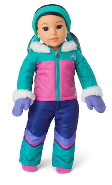 Corinne Tan Ski Outfit