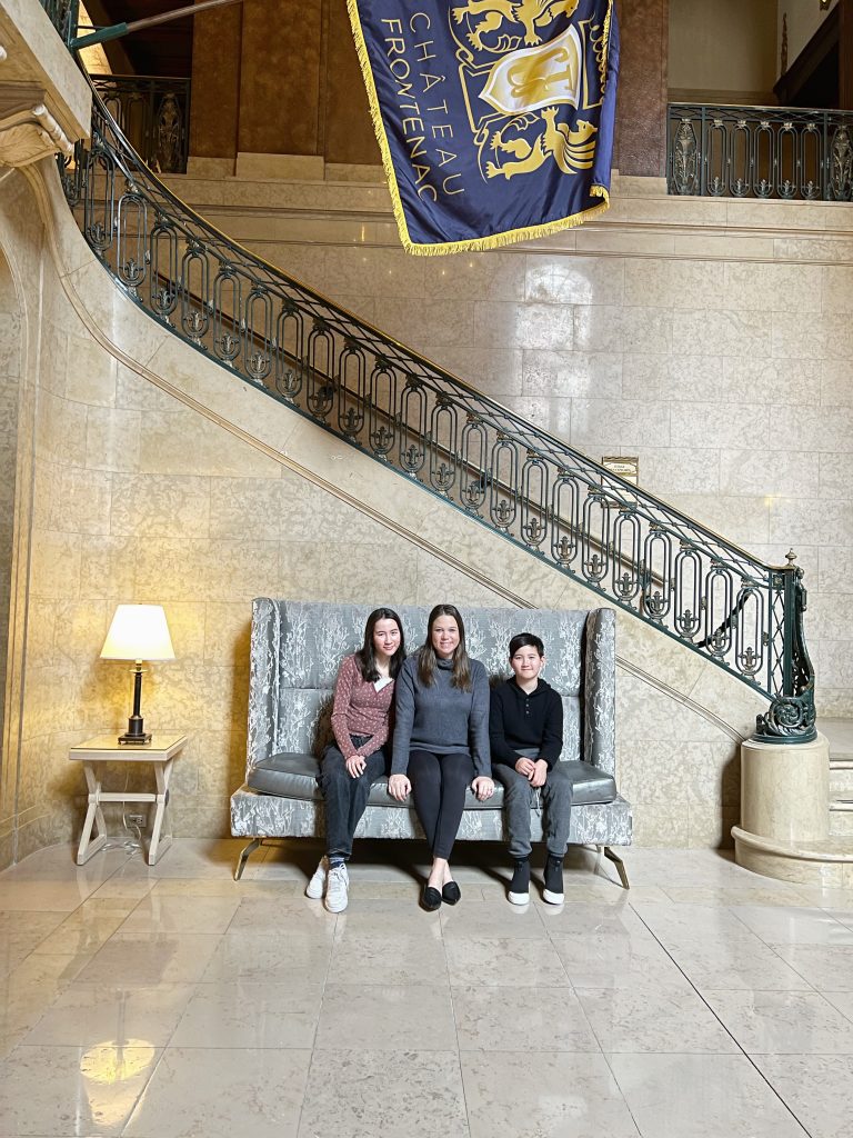 Fairmont Chateau Frontenac lobby