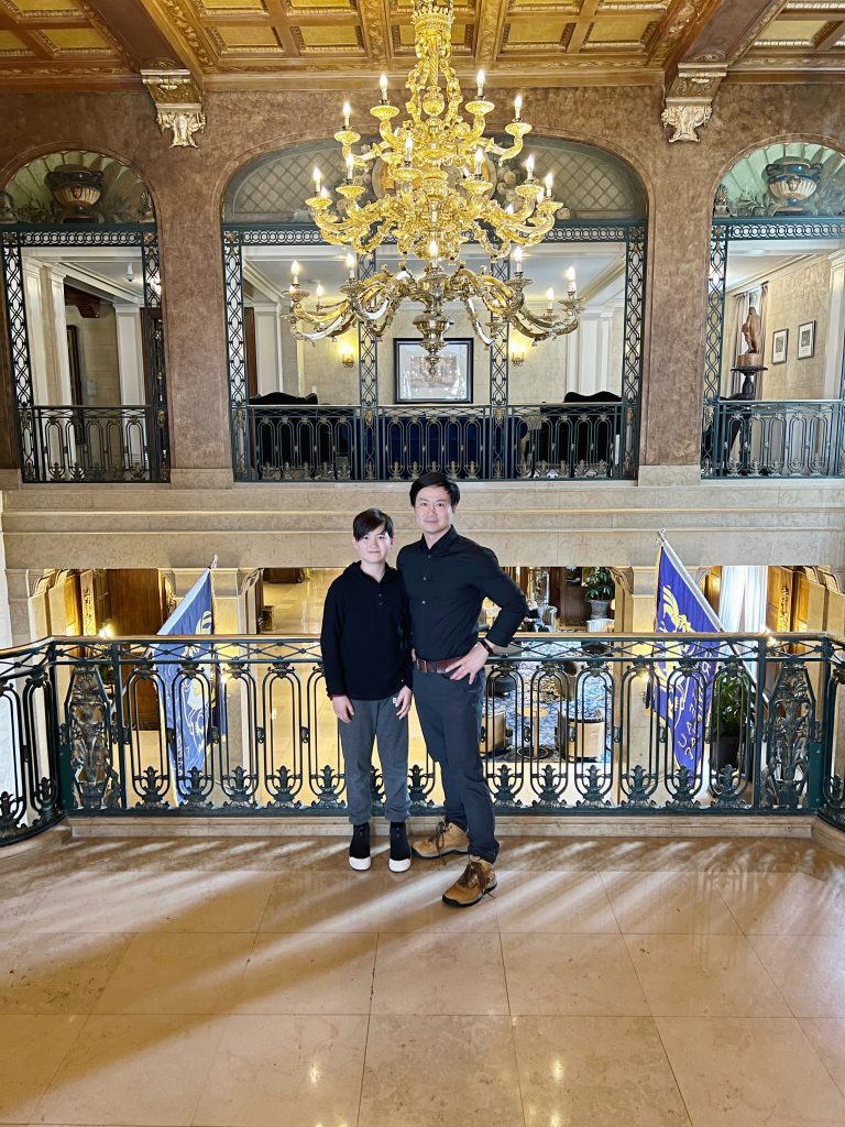 Fairmont Chateau Frontenac lobby