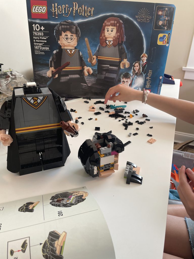 building Harry Potter LEGO