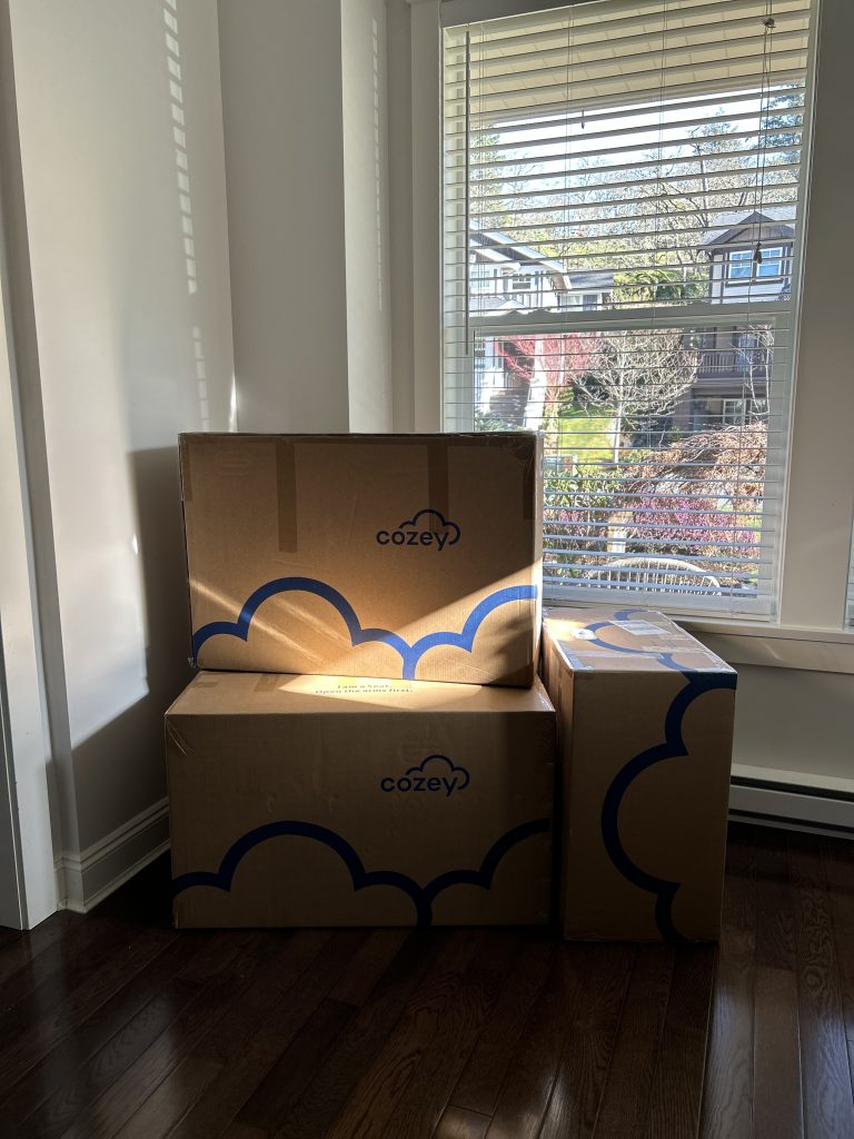 Cozey chair delivery