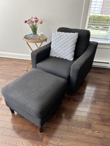 Cozey Chair and Ottoman